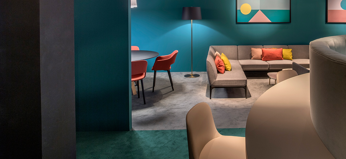 solid geometry, pedrali en el salone del mobile 2017